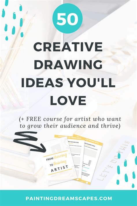 50 creative drawing ideas so you always know what to draw! – Painting ...