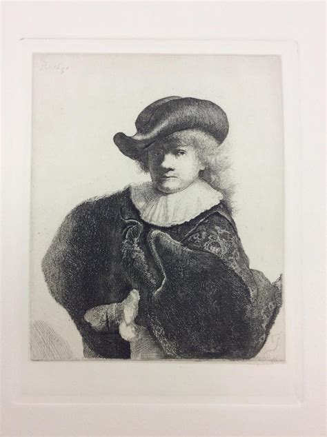 Sold Price Amand Durand Rembrandt Self Portrait Etching Invalid Date PDT