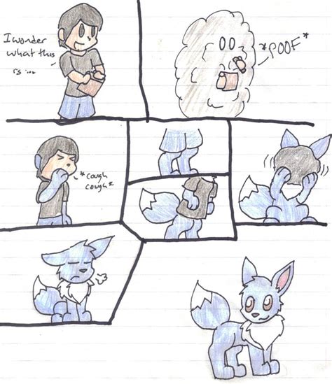 Another Eevee Tf by Joltink on DeviantArt