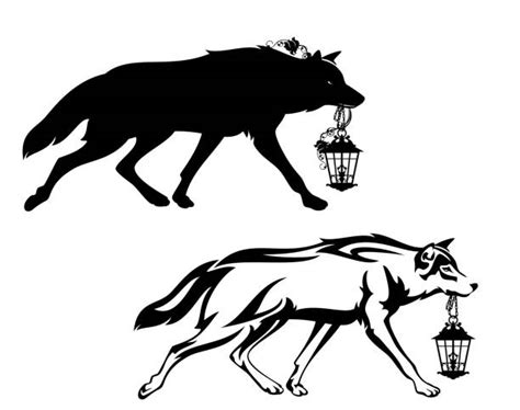 100+ Wolf Profile Silhouette Stock Illustrations, Royalty-Free Vector ...