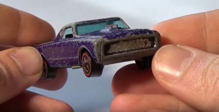 La restauración no es solo cosa de coches de tamaño real también aplica en Hot Wheels