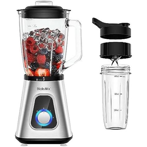 Блендер BioloMix Настольный миксер 1,5 л. Устройство для приготовления ...