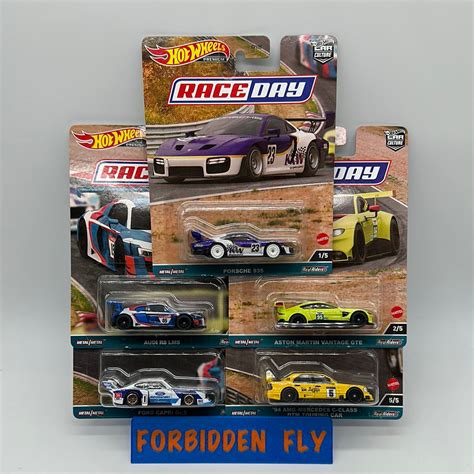 Hot Wheels Car Culture - 2023 Race Day Premium Set of 5 – Forbidden Fly