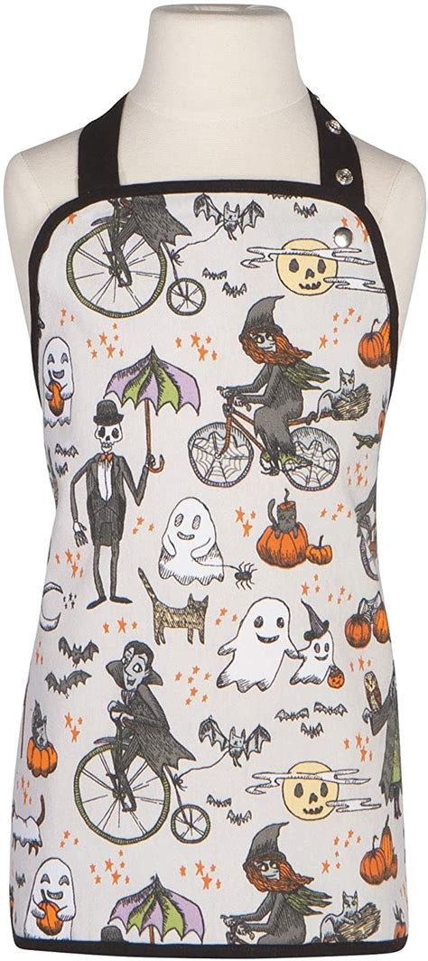 Now Designs Spooktacular Kid Apron Spoons N Spice