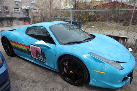 Deadmau5's Absurd Nyan Cat Ferrari Now for Sale - SPIN