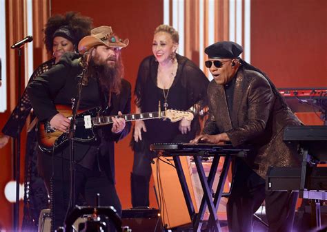 Watch: Stevie Wonder & Chris Stapleton Perform "Higher Ground" | 2023 ...