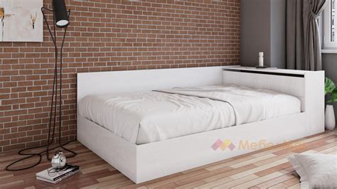 Приста с ракла 120/190 Арго бял фладер с включен матрак Бонел 120/190 ️ ...