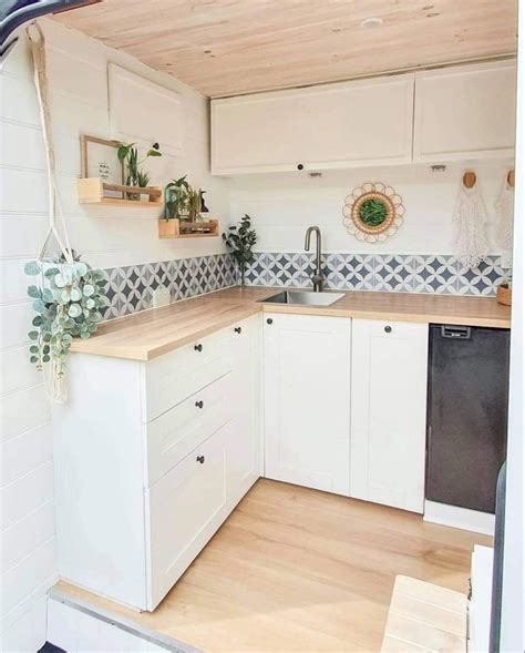 Van conversion kitchen | Caravan renovation, Caravan interior, Diy ...