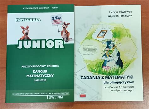 Junior Kangur Matematyczny Zadania Z Matematyki Dla Olimpijczyk W