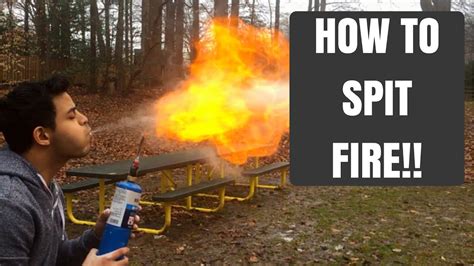 How To Breathe Fire Like A Dragon With Corn Starch Youtube