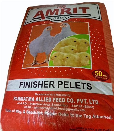 Pallets Amrit Broiler Finisher Pellet Packaging Type Pp Bag