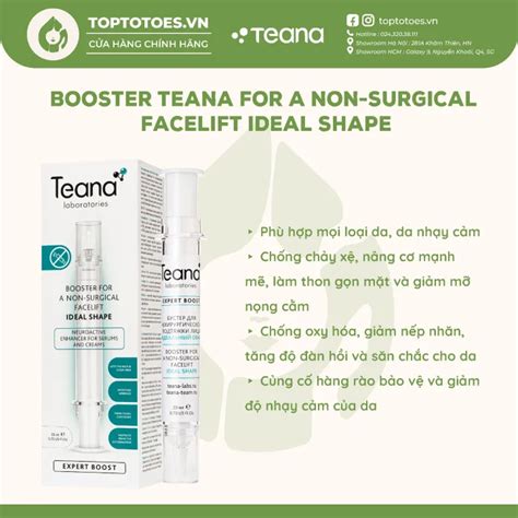 Tinh chất tăng cường Teana Booster For A Non-Surgical Facelift Ideal ...