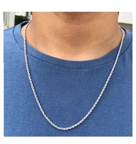 Colar Feminino Corrente Masculina Cord O Baiano A O Inox Mercadolivre