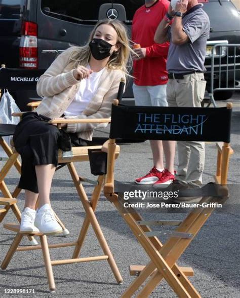 Kaley Cuoco Flight Attendant Photos and Premium High Res Pictures - Getty Images