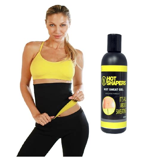 Buy Body Slimming Combo Of Hot Shaper Waist Belt And Hot Sweat Gel Ml Online From