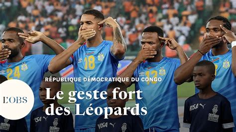 Guerre En RDC Le Geste Fort Des Joueurs Congolais En Demi Finale De