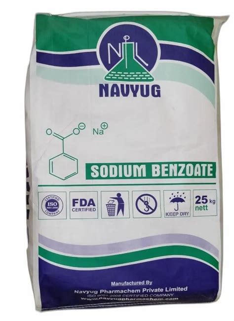 Navyug Sodium Benzoate Powder Bag 25 Kg At 90 Kg In Lucknow ID