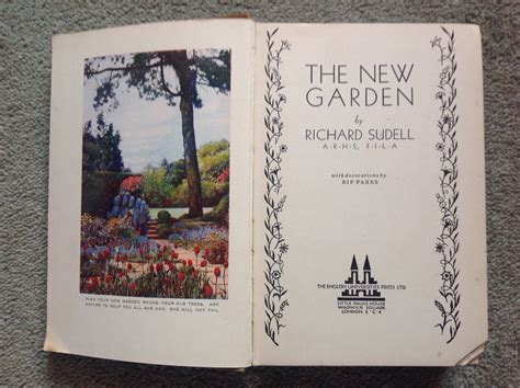 THE NEW GARDEN by RICHARD SUDELL, WITH DECORATIONS BY BIP PARES: Fair
