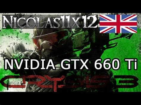 NVIDIA GTX 660 Ti Crysis 3 Very High Settings Gameplay YouTube