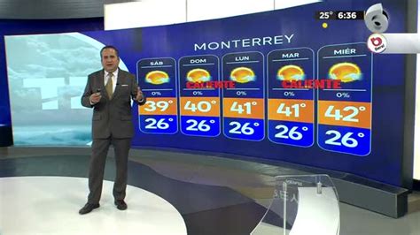 Pron Stico Del Tiempo Para Monterrey De Agosto De Telediario