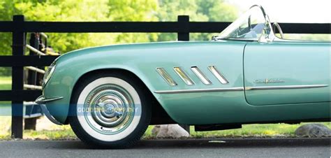 1954 Chevrolet Corvette Facelift Design Prototype Heads To Auction