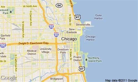 Google Map Chicago ~ ONEIROITAN1