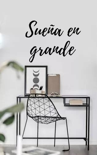 Vinil Decorativo Para Pared Frases Letras Sue A En Grande Meses Sin