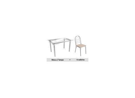 Mesa Kappesberg Elba Cadeiras Holanda Cromada Nude Em Promo O No Buscap
