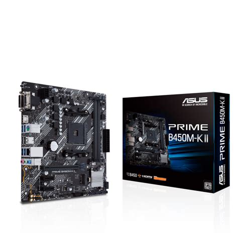 PRIME B450M-K II｜Материнские платы｜ASUS в СНГ