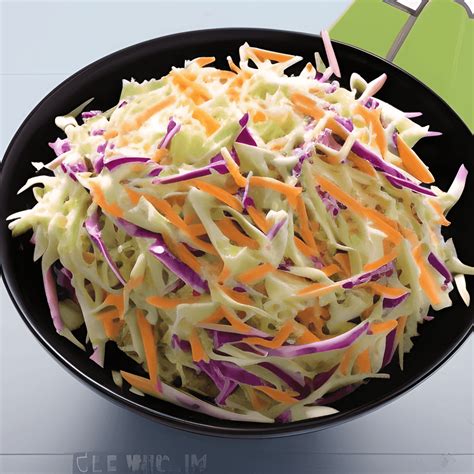 Coleslaw Recipe A Delicious And Refreshing Side Dish · Creative Fabrica