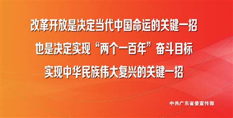 改革开放是决定当代中国命运的关键一招 也是决定实现“两个一百年”奋斗目标 实现中华民族伟大复兴的关键一招湛江市人民政府门户网站