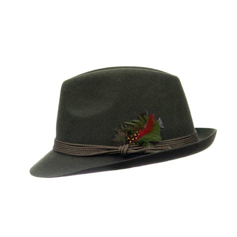 Купить тирольскую шляпу Bavarian hat Olive