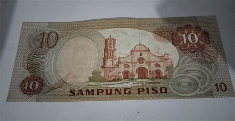 Old 10 Peso Bill, Hobbies & Toys, Memorabilia & Collectibles, Currency ...