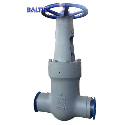 Astm A217 Wc9 Pressure Seal Bonnet Gate Valve Pn375 Dn100 China Manufacturers