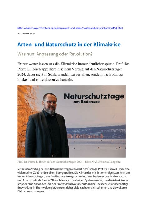 PDF Arten Und Naturschutz In Der Klimakrise Was Nun Anpassung