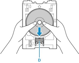 Canon Inkjet Manuals Ts Series Placing Removing A Printable Disc