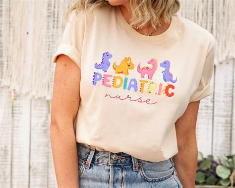 Pediatrics Shirt Pediatrics Dinosaurs Shirt PEDS Shirt Peds Nurse