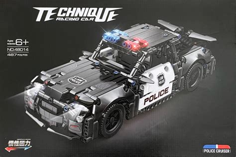 Конструктор Technique Гоночная полицейская машина, Police Sport Car ...