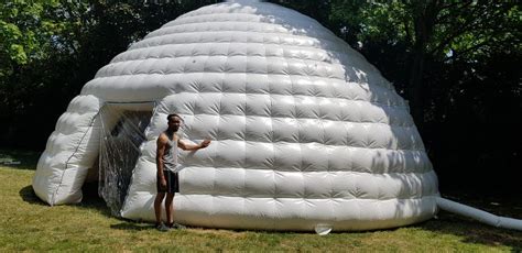 Tente Gonflable Igloo R Ception Communication Mondialair