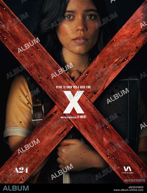 JENNA ORTEGA in X, 2022, unter der Regie von TI WEST. Copyright BRON ...