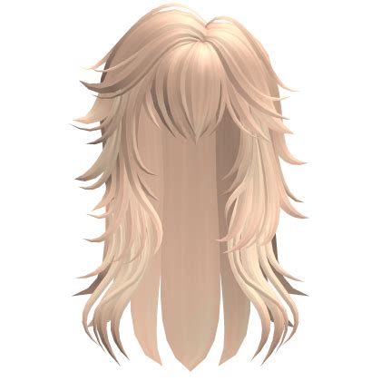 Spikey Anime Wolfcut Blonde Roblox
