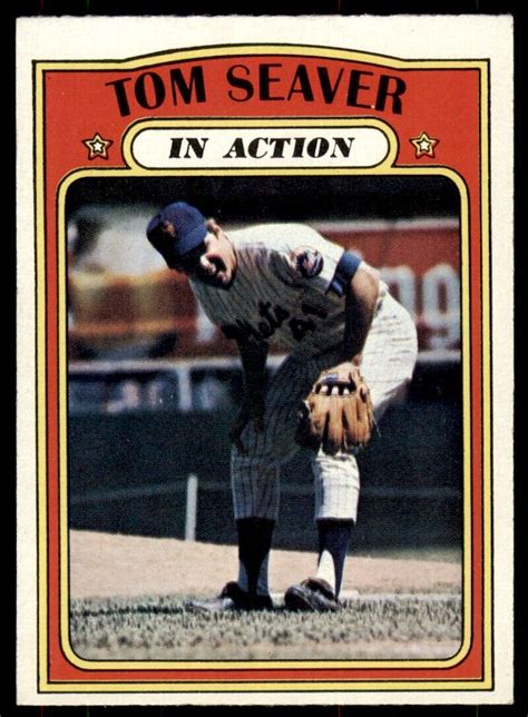 Topps Set Break Tom Seaver In Action Nm Mt Or Better Ebay