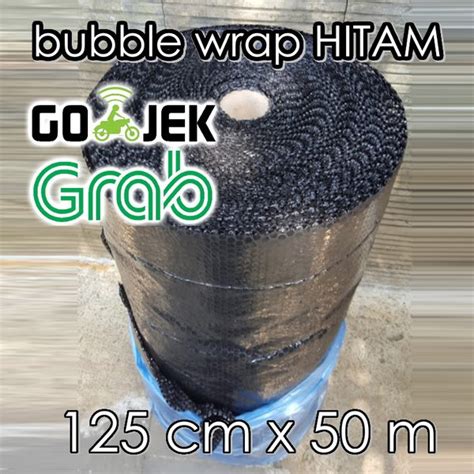 Jual Bubble Wrap Hitam Cm X M Buble Wrapping Pack Eceran Murah