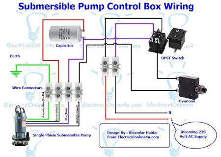 Submersible Pump Control Box Wiring Diagram