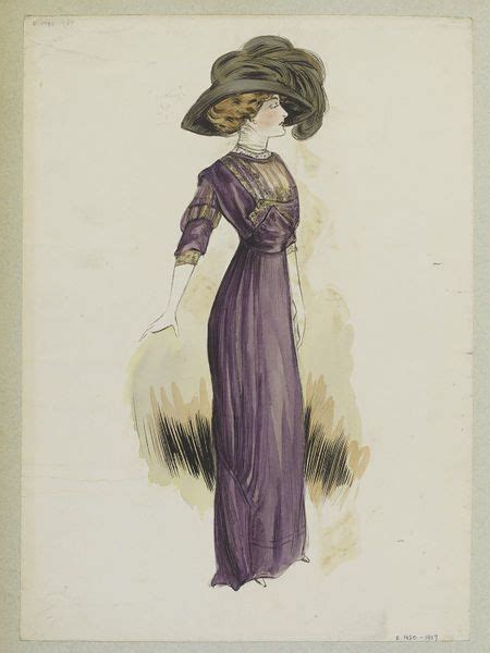 Hiver 1909 Jeanne Paquin V A Explore The Collections Edwardian