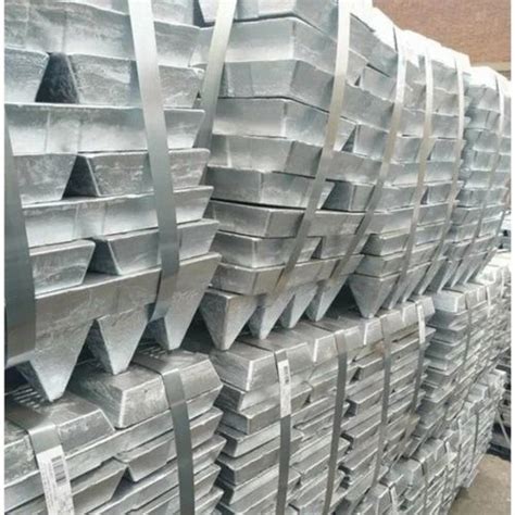 Zinc Ingots Grade Standard A Grade Square At Rs Kg In New Delhi