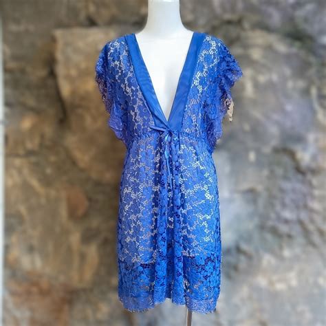 Jual Sexy Lingerie V Neck Big Size Jumbo Renda Piyama Baju Tidur Hitam