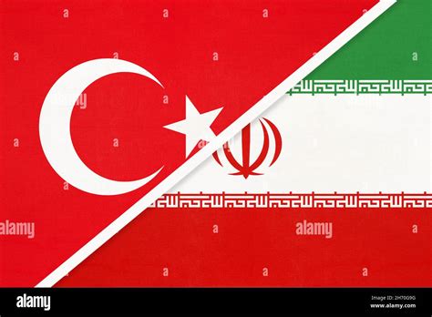 Turkey And Iran Or Persia Symbol Of Country Turkish Vs Iranian