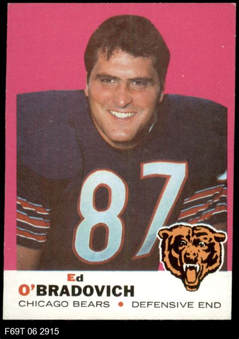 1969 Topps #95 Ed O'Bradovich