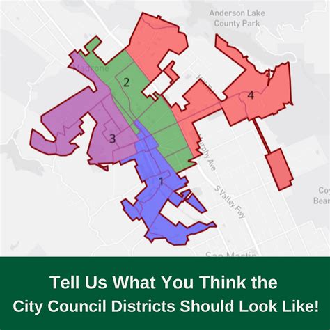 City Council Redistricting Map